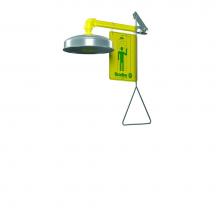 Bradley S19-120A - Horizontal Supply, Stainless Steel Showerhead