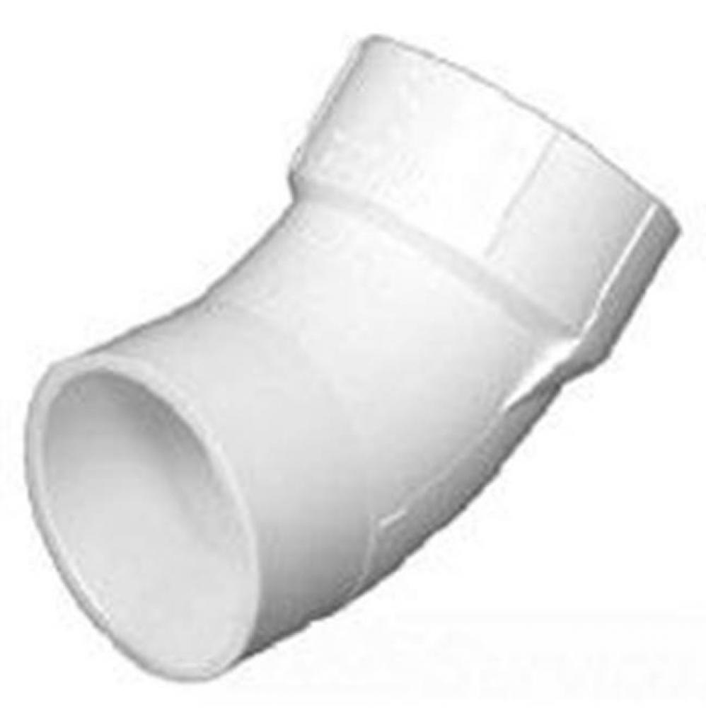 PVC 00323 DWV 1 1/2 1/8 BEND STREET