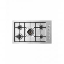 Fisher Paykel 80966 - Gas on Steel Cooktop  5 Burner, Flush Fit