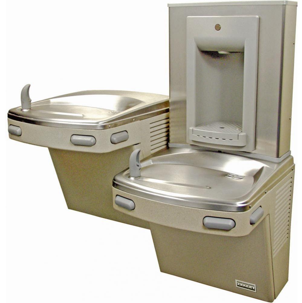 Drinking fountains - Chilled Split Level Drinking Fountain -
