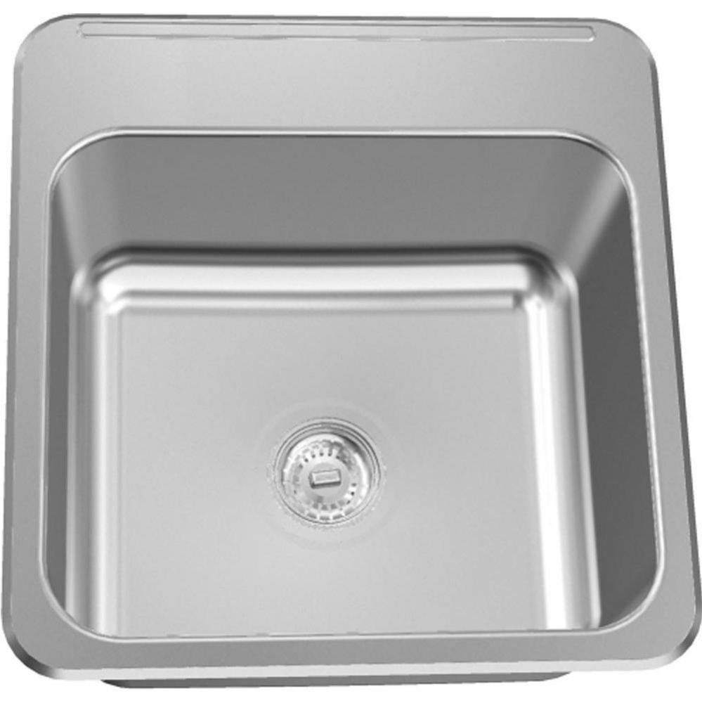 Type 316 laboratory - Single, with ledge, 18 gauge, T316