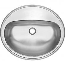 Franke Commercial Canada V1619/6/1 - Vanity sinks - Vanity with ledge, 18 gauge