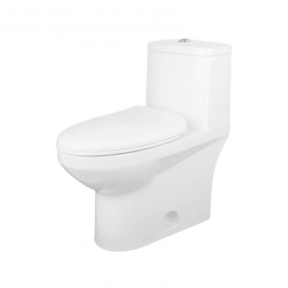 One Piece Toilet White