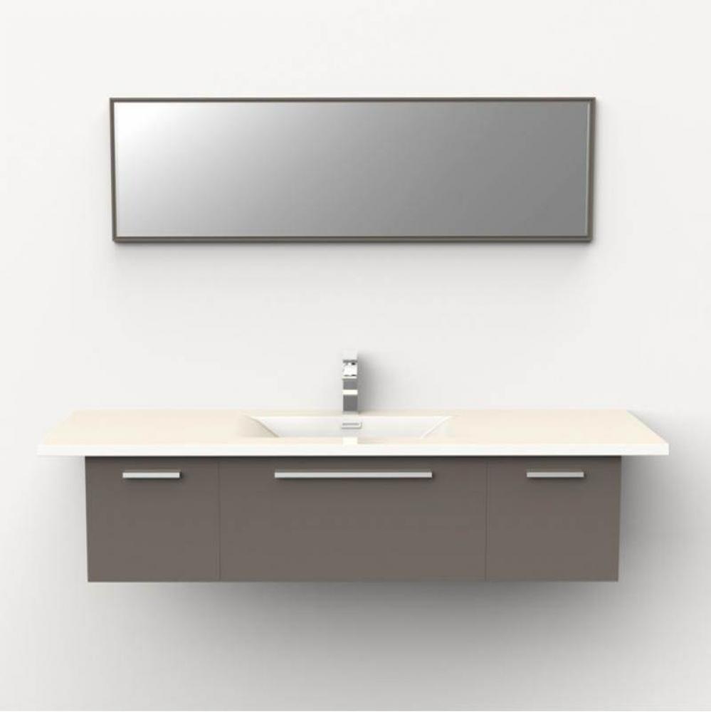 Gloss - Washbasin cabinet