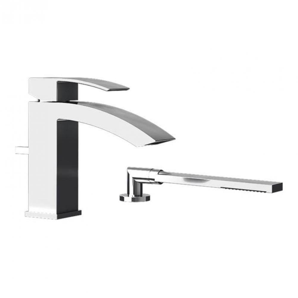 Fall 2 Pcs Bathtub Faucet Chrome