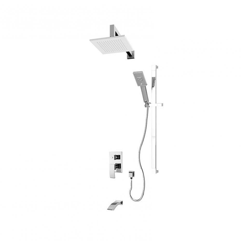 Fall 1/2'' P. Bal. Shower Set Chrome