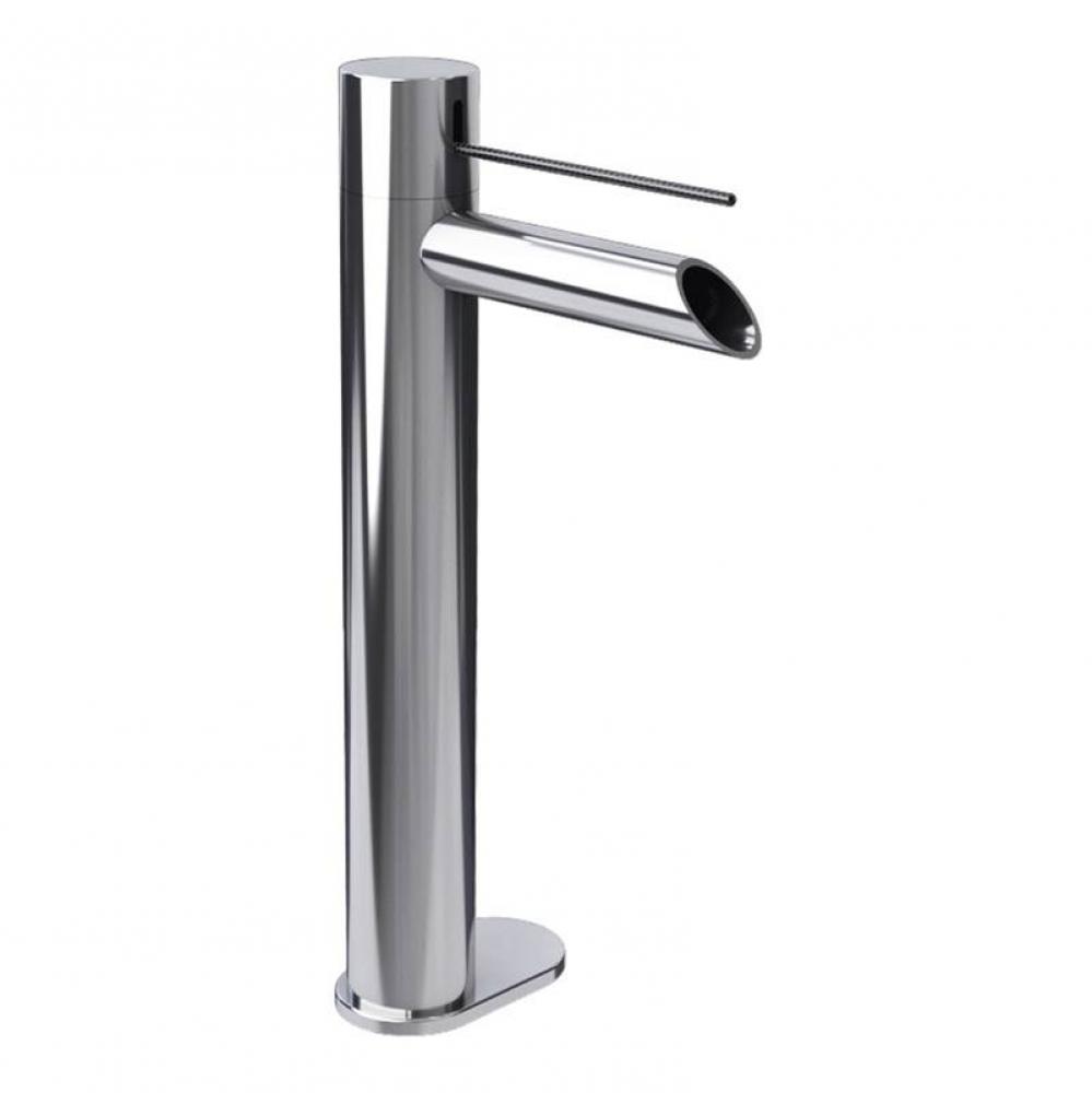 Kronos Elongated Basin Faucet Chrome Without Drain