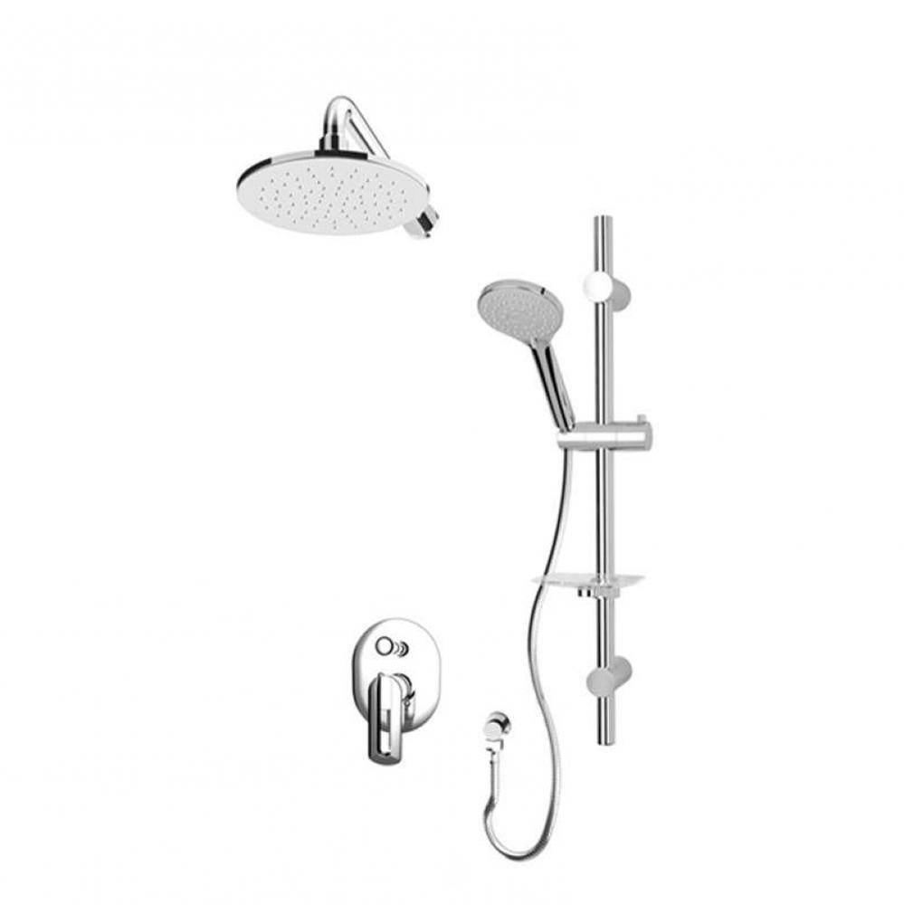 Myrto 1/2'' P. Bal. Shower Set Chrome