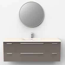 Rubi RMK8203NE - Make-Up Basin/Cabinet Set Nero
