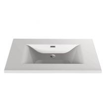 Rubi RMP800CBL - Make-Up Single Middle Basin White