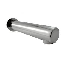 Rubi RRO190BK - Round S-On Bathtub Spout 190Mm Matte Black