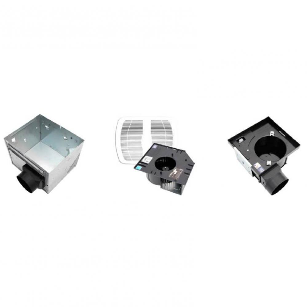 Contractor Pack housing 3'' plastic duct adapter