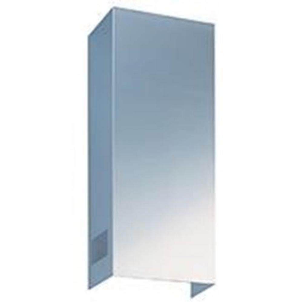 Barcelona Wall Mounted Range Hood 33.5'' High, Stainless Steel Chimney Extension4