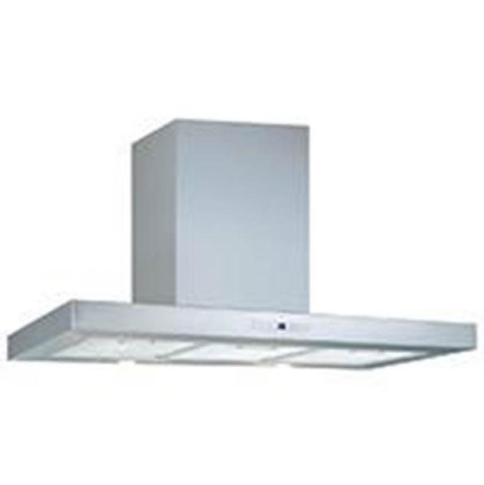 Barcelona Wall Mounted Range Hood Stainless Steel w/4 Speed Blower, Dual Halogen Lighting