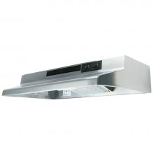 Air King AV1248CR - 24'' Stainless Steel with 2 Speed Blower, Incandescent Lighting, Convertible Ducting