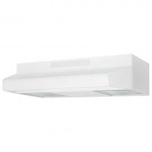 Air King ES303ADA - 30'' White with 2 Speed Blower, Remote Location Rocker Switch, LED Lighting