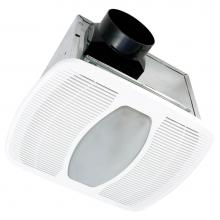 Air King LEDAK100 - 100 cfm Energy Star Certified Exhaust Fan with LED Light