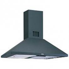 Air King ALI36BL - Barcelona Island Mounted Range Hood Black w/3 Speed Blower, Dual Incandescent Lighting