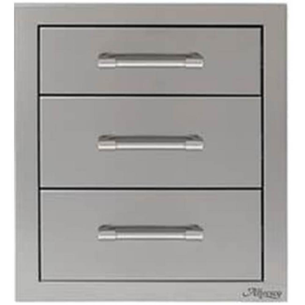 17'' Three Tier Storage Drawers