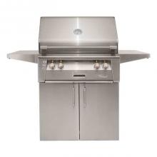 Alfresco ALXE-30C-NG - 30'' Standard Grill On Cart