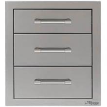 Alfresco AXE-3DR-SC - 17'' Three Tier Storage Drawers