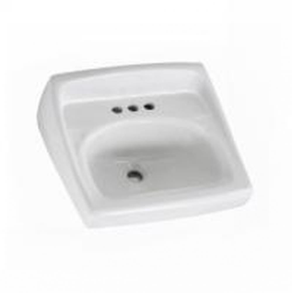 Lucerne Wall-Hung Lava 8 In Ctrs Elh Wht