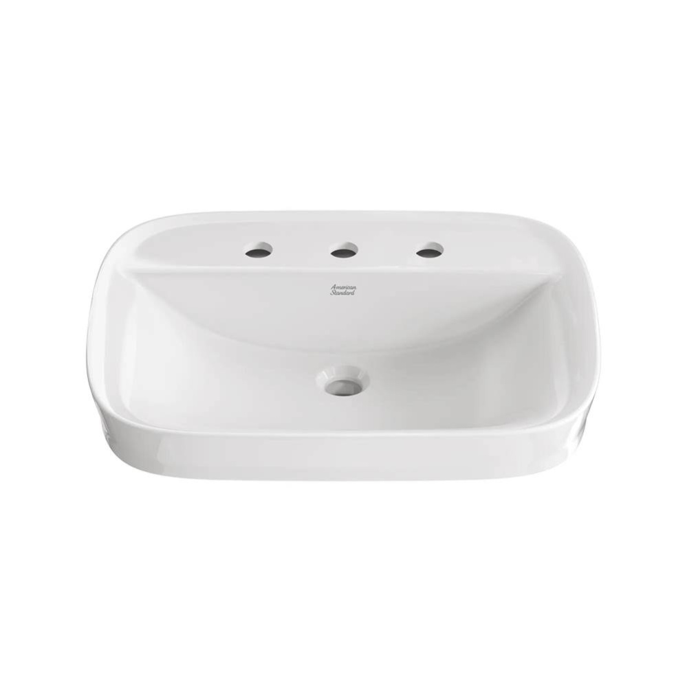 Aspirations Above Counter Sink With 8-Inch Centers White