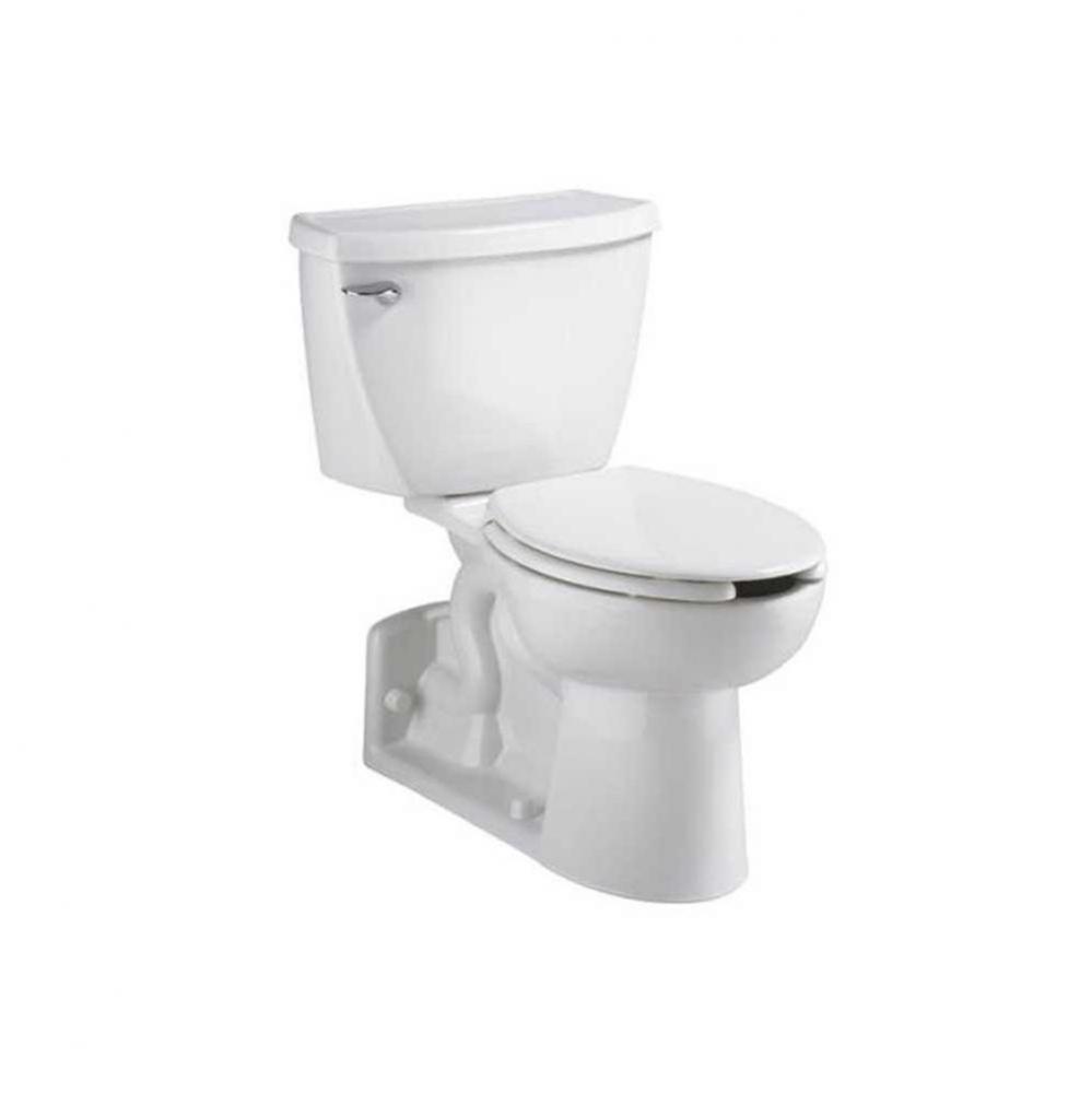 Yorkville™ Two-Piece Pressure Assist 1.6 gpf/6.0 Lpf Chair Height Back Outlet Elongated EverClea