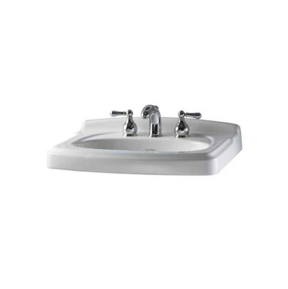 Portsmouth 4-inch Centerset Pedestal Sink Top