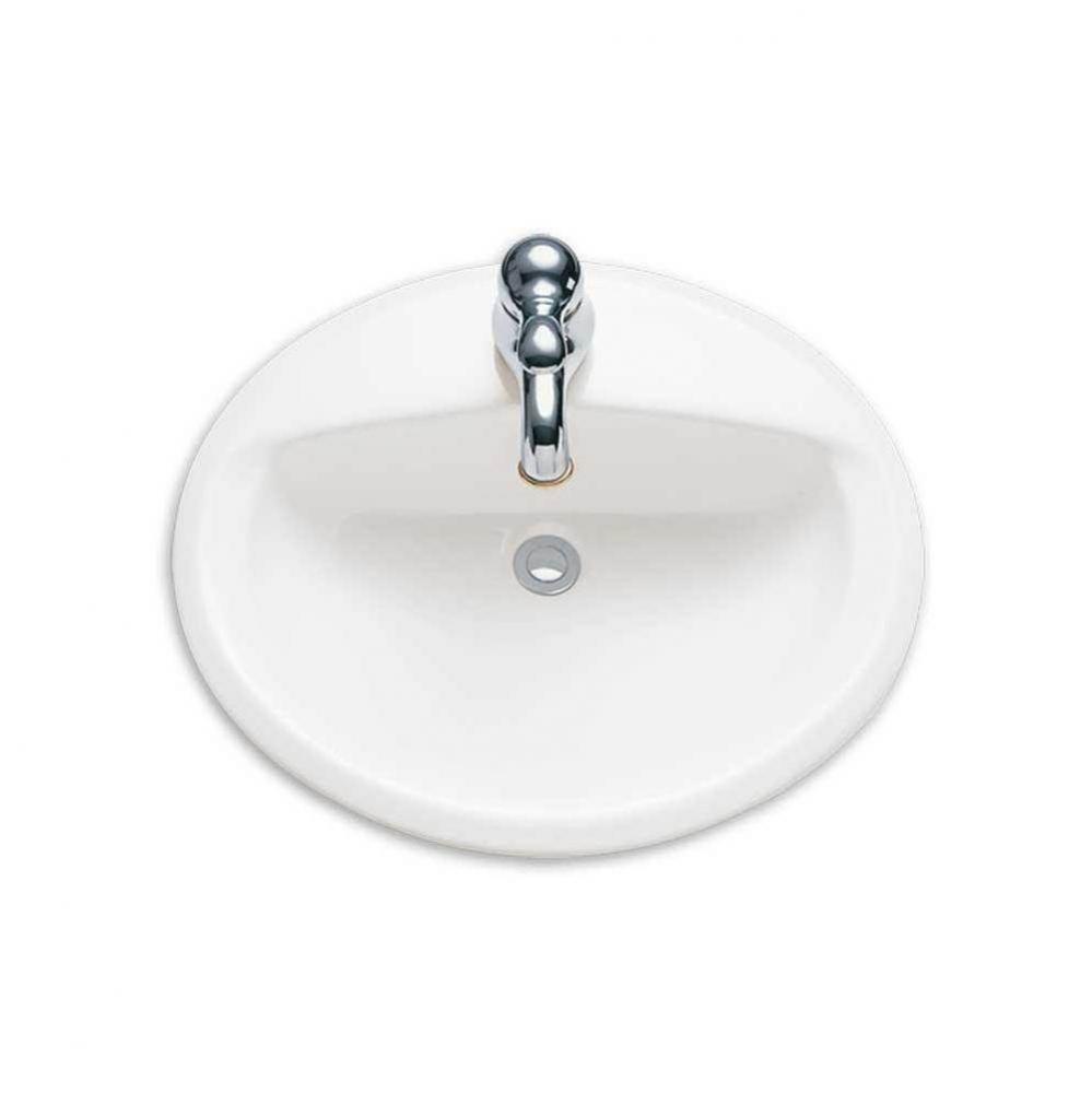 Aqualyn® Countertop Sink With 8-Inch Widespread Less Overflow