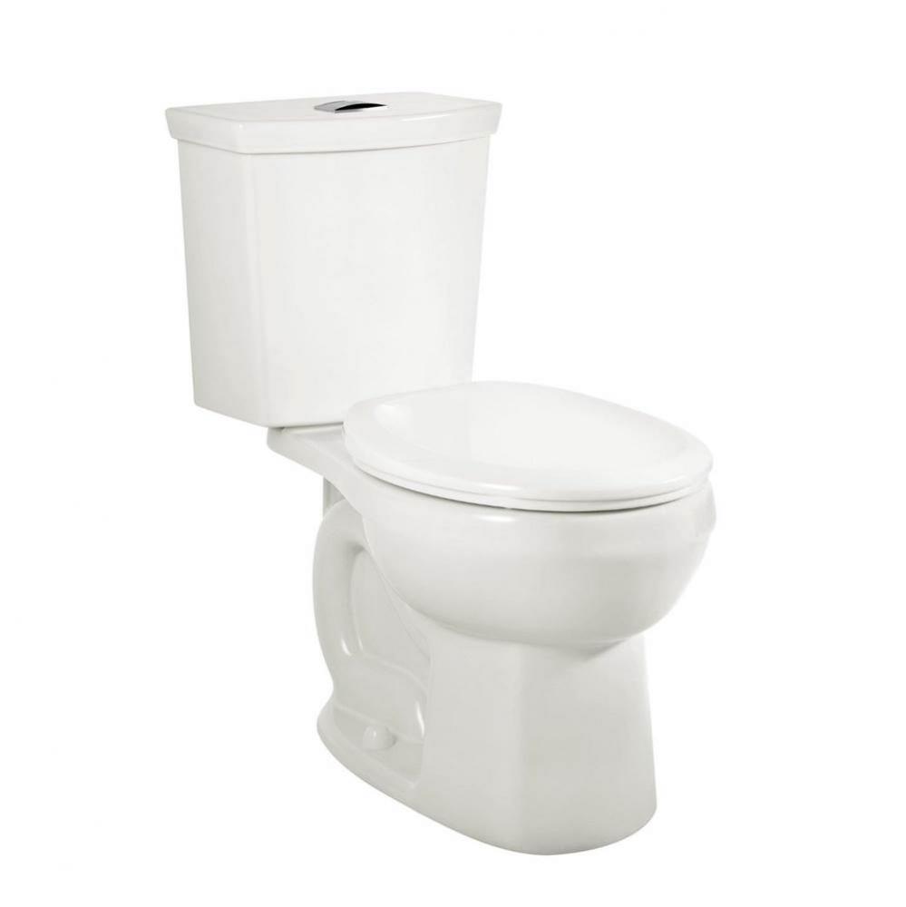 H2Option® Two-Piece Dual Flush 1.28 gpf/4.8 Lpf and 0.92 gpf/3.5 Lpf Standard Height Round Fr
