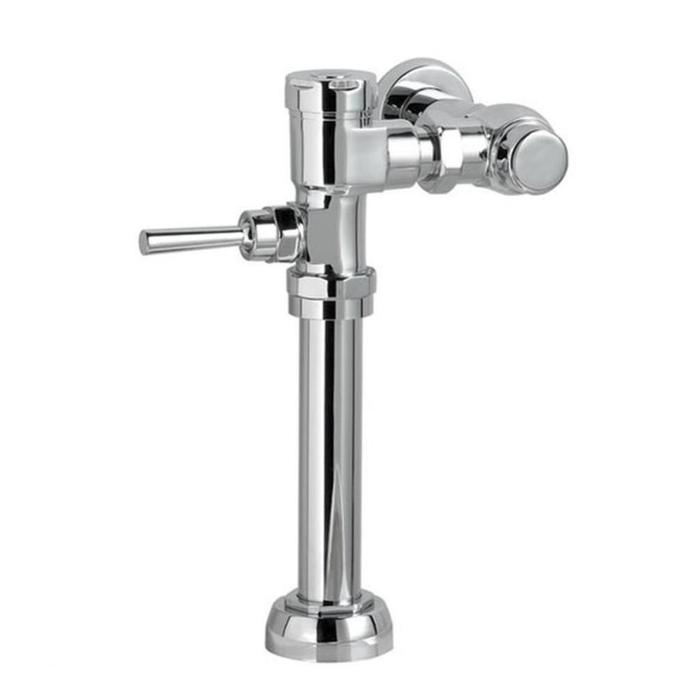Ultima™ Manual Toilet Flush Valve, Piston-Type, 1.6 gpf/6.0 Lpf, 27-Inch Rough-In