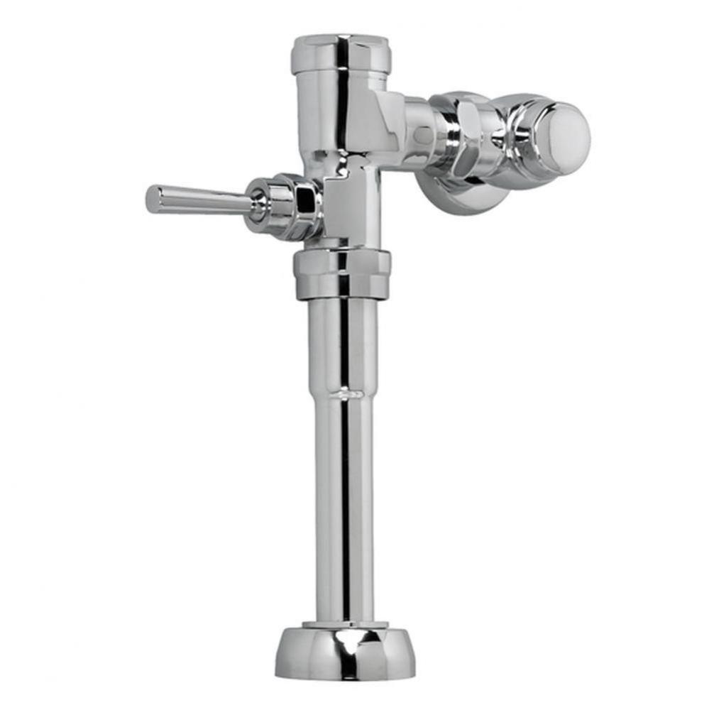 Ultima™ Manual Urinal Flush Valve, Piston-Type, 1.0 gpf/3.8 Lpf, 1-1/4-Inch
