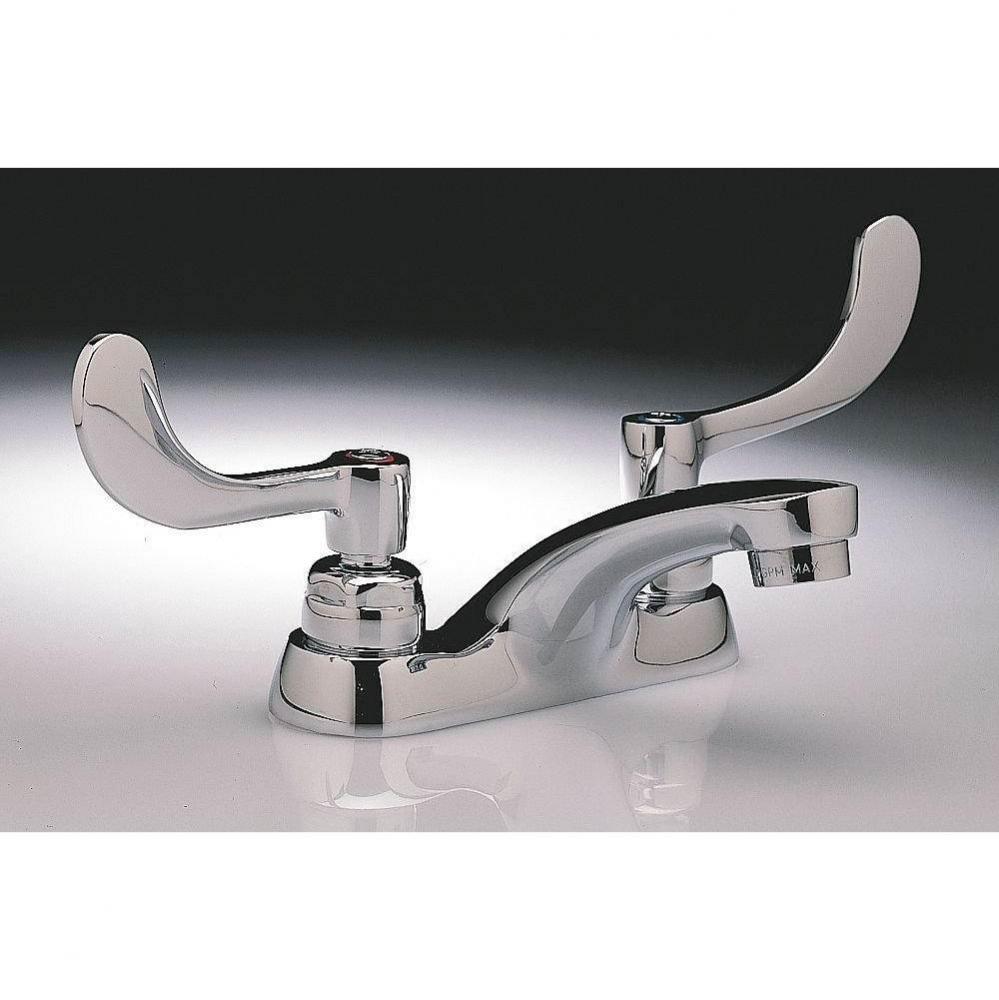 Monterrey® 4-Inch Centerset Cast Faucet With Wrist Blade Handles 0.35 gpm/1.3 Lpm