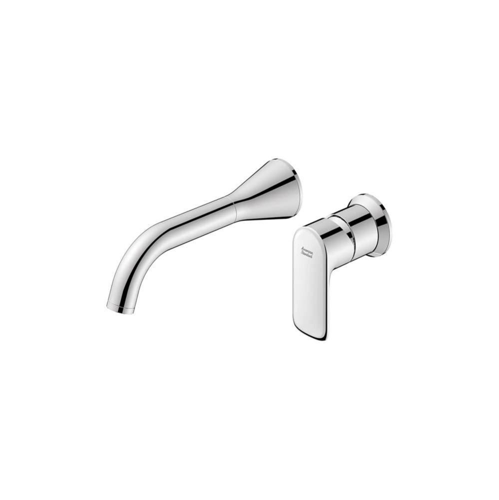 Aspirations Single Handle Wall-Mount Faucet 1.2 gpm/4.5 L/min With Lever Handle Chrome