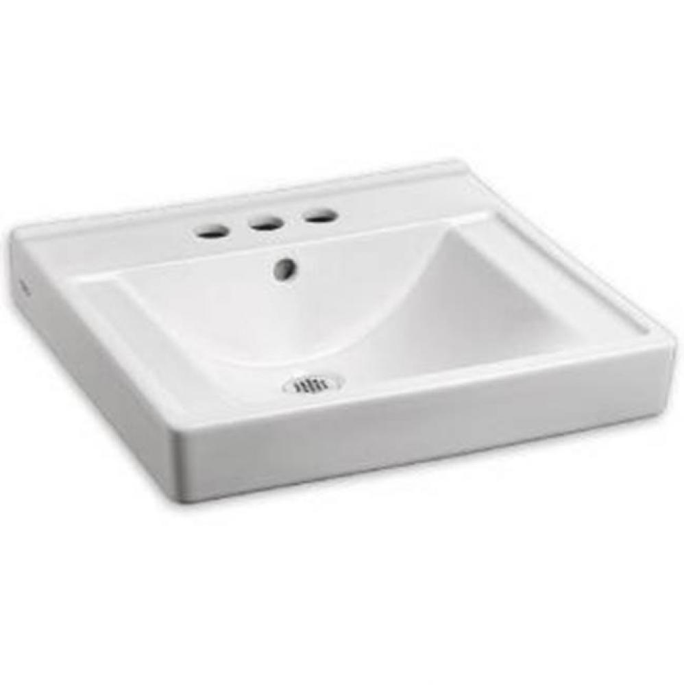 Decorum® Wall-Hung EverClean® Sink With 4-Inch Centerset