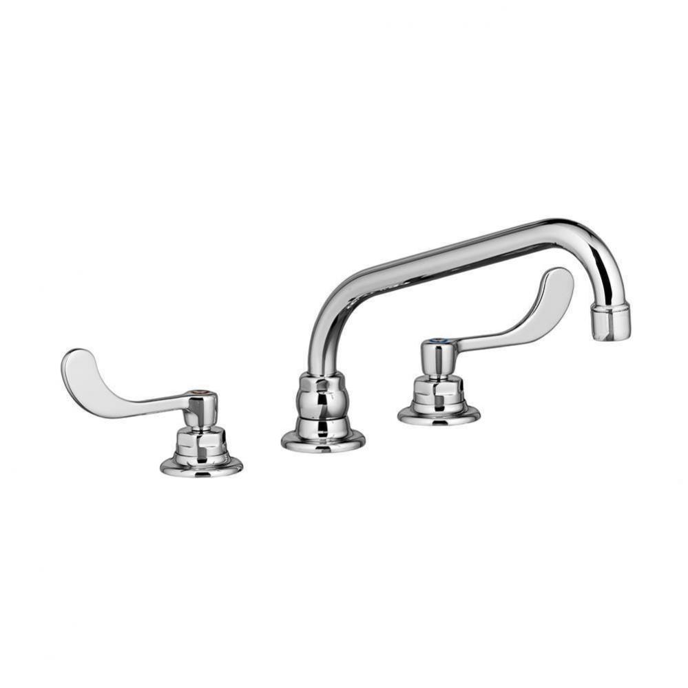 Monterrey® Bottom Mount Kitchen Faucet With Tubular Spout and Wrist Blade Handles 1.5 gpm/5.7