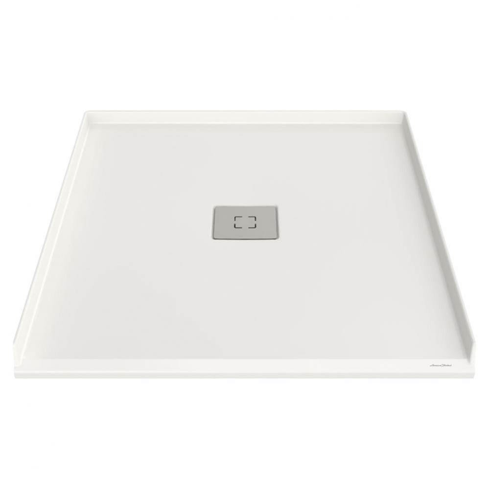 Studio® 38 x 38-Inch Single Threshold ADA Shower Base With Center Drain