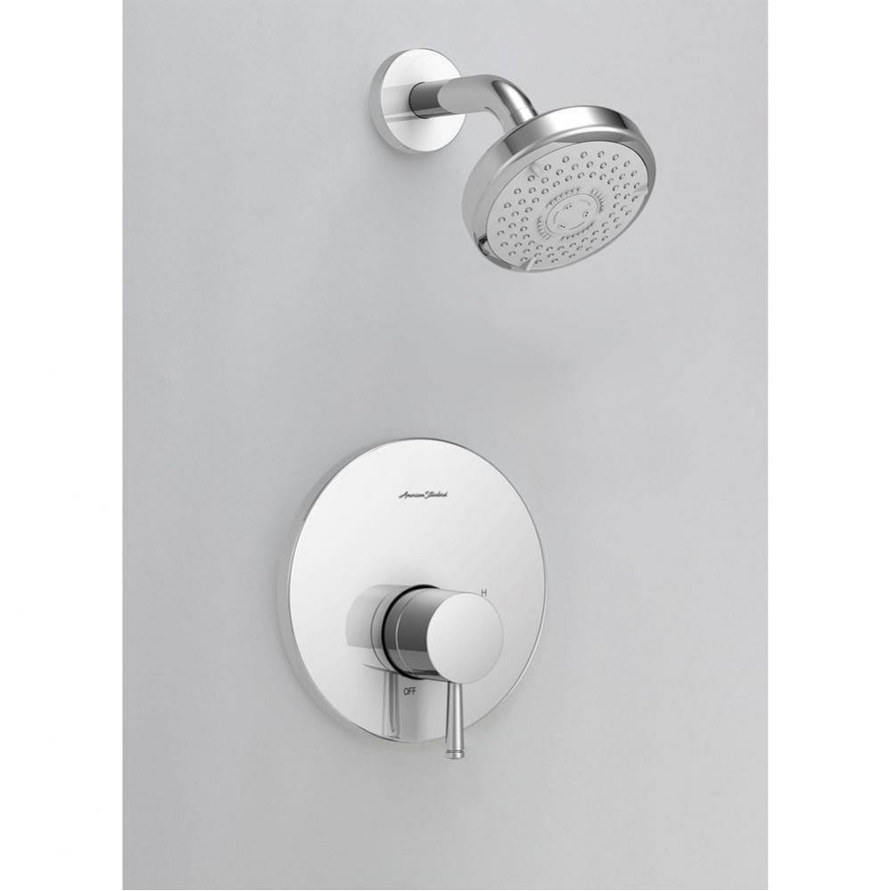 Serin® 1.75 gpm/6.6 L/min Tub and Shower Trim Kit w/Water-Saving 3-Function Shower Head, Doub