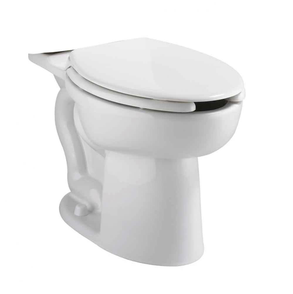 Cadet® Pressure Assist Chair Height Elongated EverClean® Bowl With Bedpan Lugs