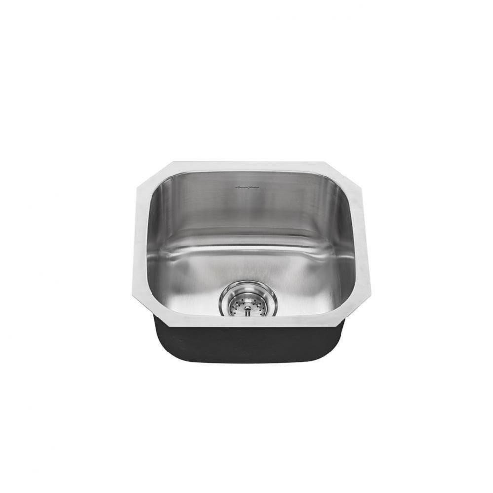 Portsmouth® 18 x 16-Inch Stainless Steel Undermount Single Bowl Kitchen Sink