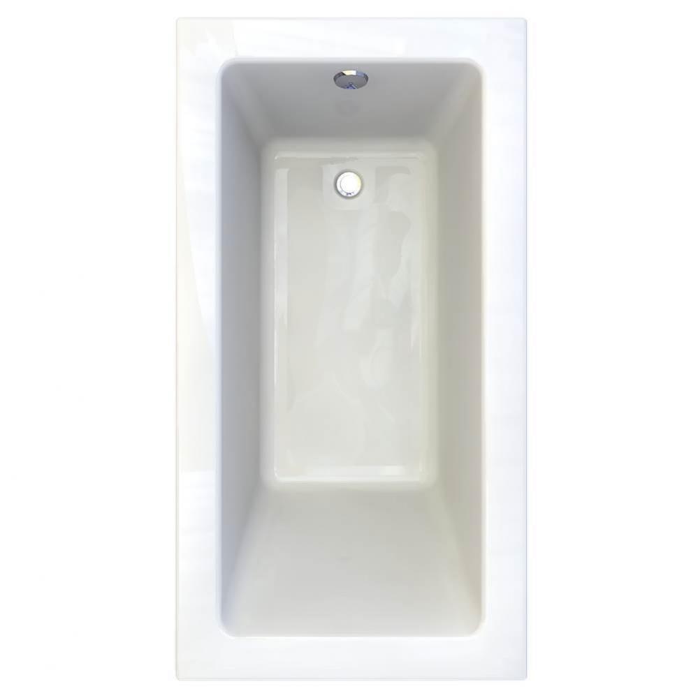 Studio® 60 x 32-Inch Drop-In Soaking Bathtub with Zero Edge