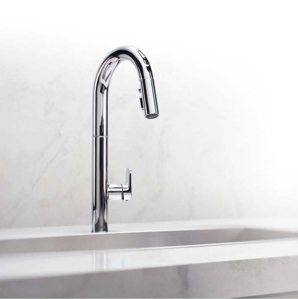 Beale® Single-Handle Pull-Down Dual-Spray Kitchen Faucet 1.5 gpm/5.7 L/min