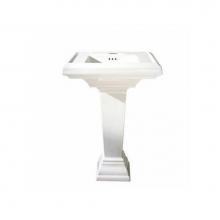 American Standard Canada 0790800.222 - TOWN SQUARE 24'' PED COMBO 8''  LIN
