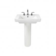 American Standard Canada 0641100.020 - Boulevard® Center Hole Only Pedestal Sink Top and Leg Combination