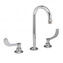 American Standard Canada 6540174.002 - Monterrey® 8-Inch Widespread Gooseneck Faucet With Wrist Blade Handles 0.35 gpm/1.3 Lpm
