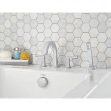 American Standard Canada T353901.002 - Townsend® Bathtub Faucet With Lever Handles and Personal Shower for Flash® Rough-In Valv