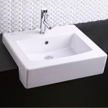 American Standard Canada 0342008.020 - Boxe® Semi-Countertop Sink With 8-Inch Widespread