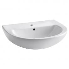 American Standard Canada 0468001.020 - 24-Inch Evolution Center Hole Only Pedestal Sink Top
