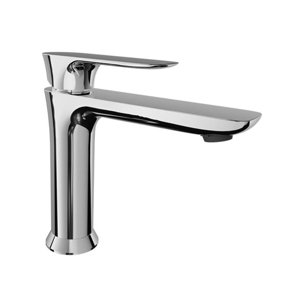 Single hole lavatory faucet, drain included
